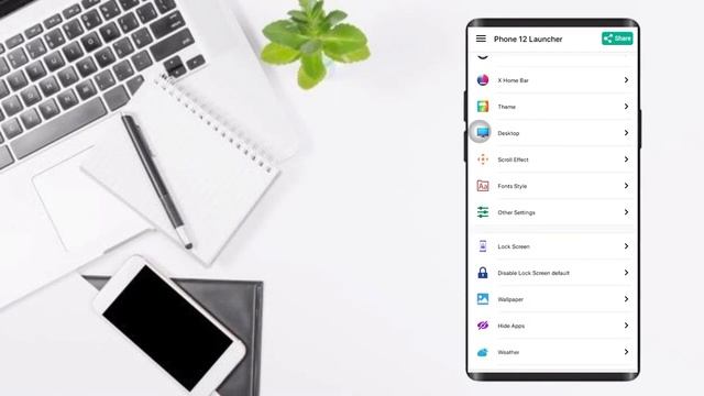 Apne Android mobile ko iPhone kaise banaye || ios launcher ki full settings detail ma смотреть онлайн