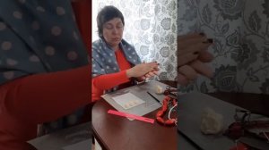 Бусы из солёного теста