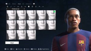 EA FC 24 - How To Make Ronaldinho (Barcelona) - In Game Real Face!