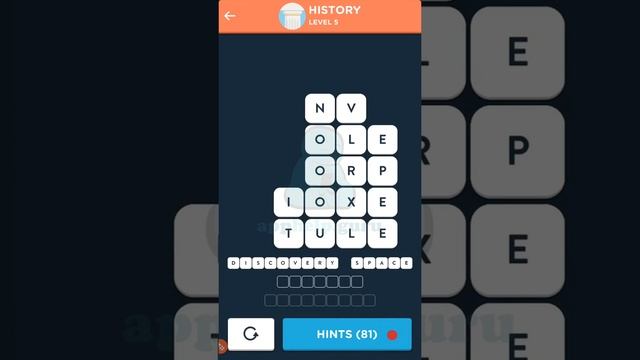 Wordbrain 2 Word Magician History Level 5 Walkthrough