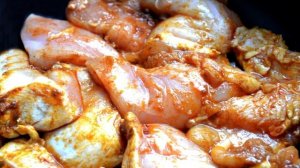 Красный карри с курицей