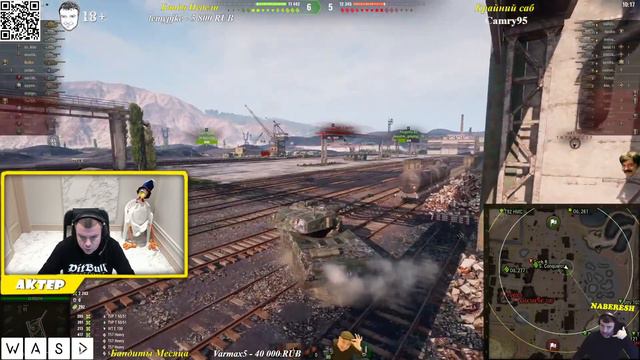 НЕ ГОВОРИ ГОП !!!, ДЕСЯТКУ ДАМ!!! ПРОВЕРЯЙ!!! \\\ АКТЕР В WORLD OF TANKS смотреть онлайн