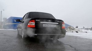 Лада Приора выхлоп subaru sound