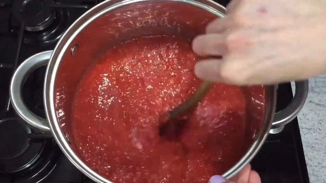 Клубничный джем очень просто и быстро! #клубничный джем #клубника