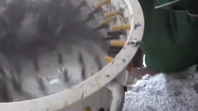 Перосъемная машина  Спрут 700. Отзыв о работе при ощипе гуся