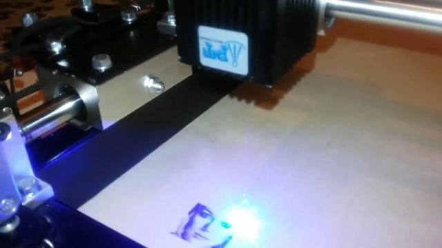 Лазерный ЧПУ выжигатель с автономным контроллером смотреть онлайн