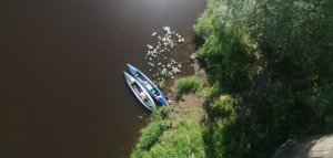 Поход на байдарках_ Салют-2, Таймень-2 по реке Угре