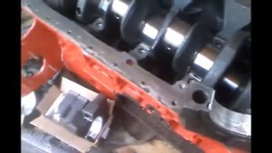 Установка коленвала FAW 1041