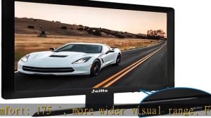 JaiHo 15 Inch LCD Monitor HDMI VGA Monitor, 1024x768 Resolution Monitor Color Screen with VGA/AV/HD