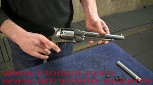 Pietta 1858 Remington - Revolver à poudre noire - Armurerie Auxerre