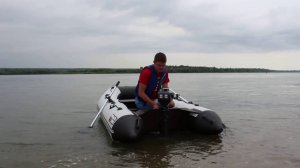 Топим лодочный мотор