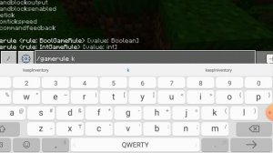 Как сделать так чтобы не пропадали вещи в майнкрафте.