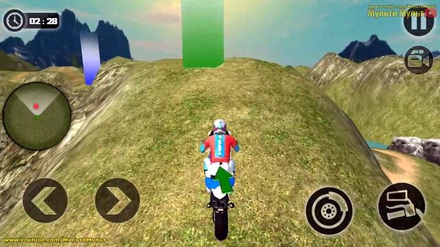Uphill Offroad Motorbike Rider - Motocross Bike Stunt Racing  - Best Android GamePlay #2