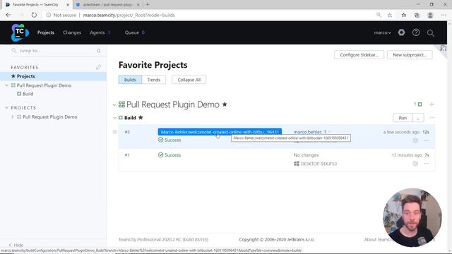 New in TeamCity 2020.2: Bitbucket Cloud Pull Request Support смотреть онлайн