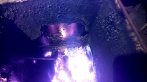 Котел Холмова. Итог работы на дровах