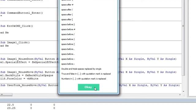 Modern Userform buttons design with Hover and sunken effect - Custom UI design
