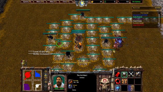 Warcraft 3, Autumn Crossing TD #3 смотреть онлайн