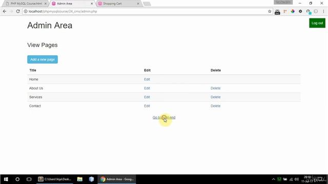 PHP and MySQL beginner to developer - 2 projects included - learn Web Development