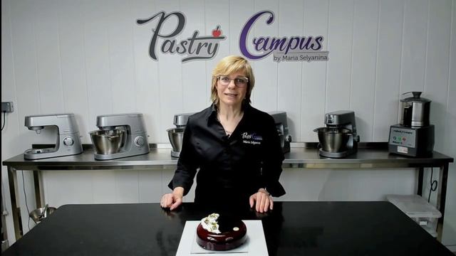 Торт Черничная поляна - презентация - Мария Селянина - PastryCampus.RU