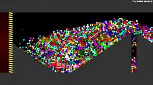 Shutter Crush Stuck Survival Marble Race in Algodoo