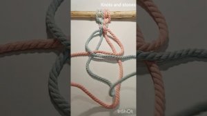Объемный шнур. Макраме с нуля.