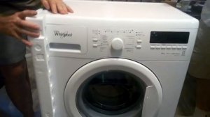 Распаковка стиральной машины WHIRLPOOL AWS 63013
