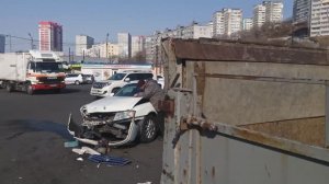 ДТП на Рабочей - Кантер и Глория.