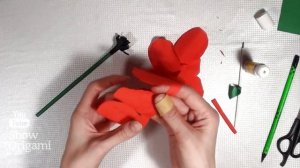 Как сделать цветы МАКИ ИЗ БУМАГИ - гофрированной (креповой) бумаги