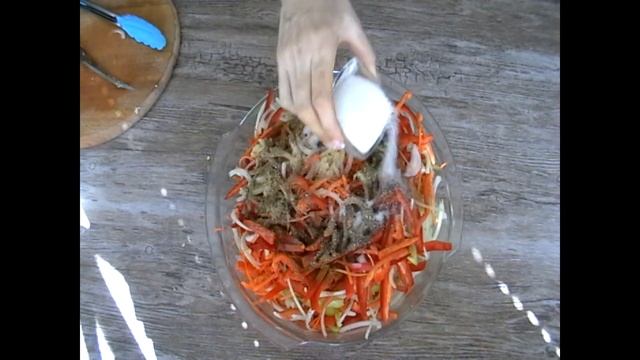 Баклажаны по Корейски на Зиму /ХЕ из баклажанов / Очень вкусный салат на Зиму по Корейски ??