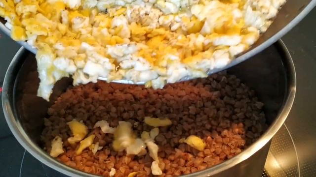 ГРЕЧНЕВАЯ КАША с ЯЙЦОМ| Как вкусно приготовить гречку.