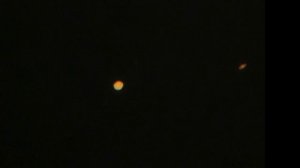 Сближение планет Юпитер и Сатурн. Вид в телескоп. Астрономические события