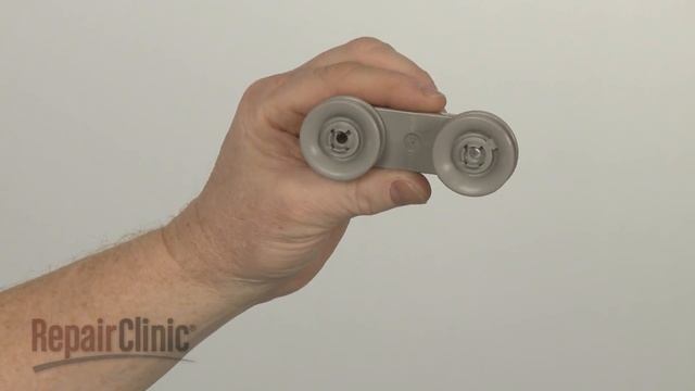 Whirlpool Dishwasher Dish Rack Support Rail Roller Replacement WP8575897 смотреть онлайн