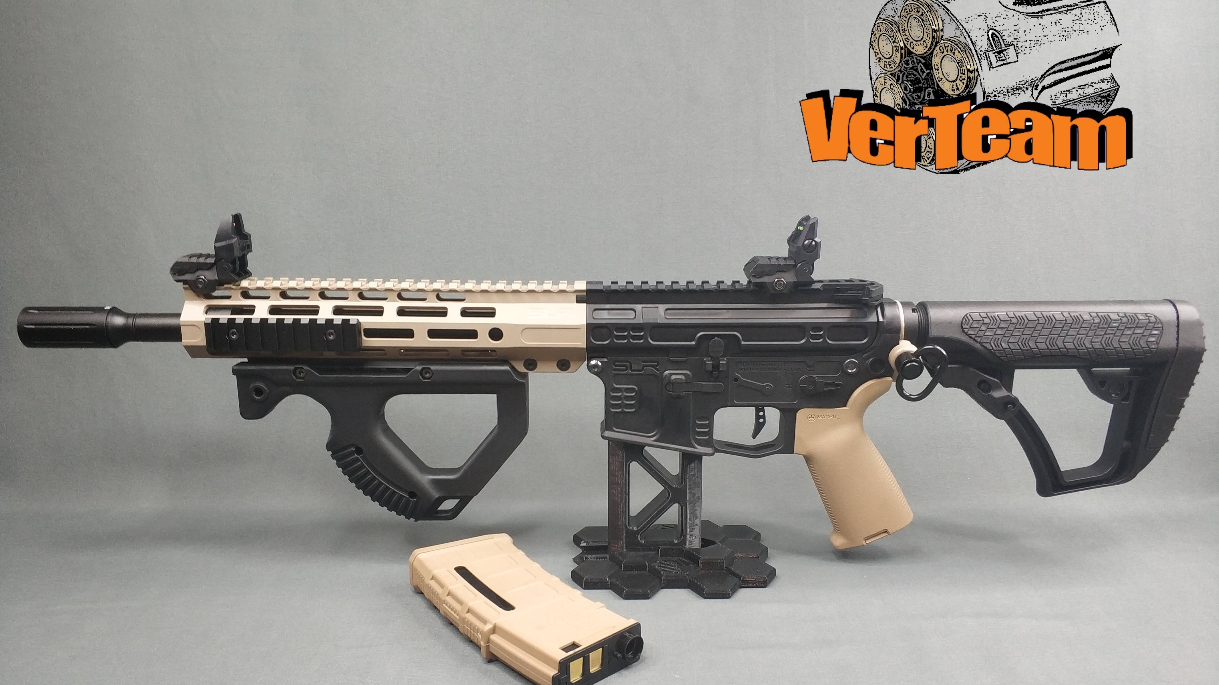 Орбиз автомaт SLR V2-AR15 HERA-ARMS Version смотреть онлайн