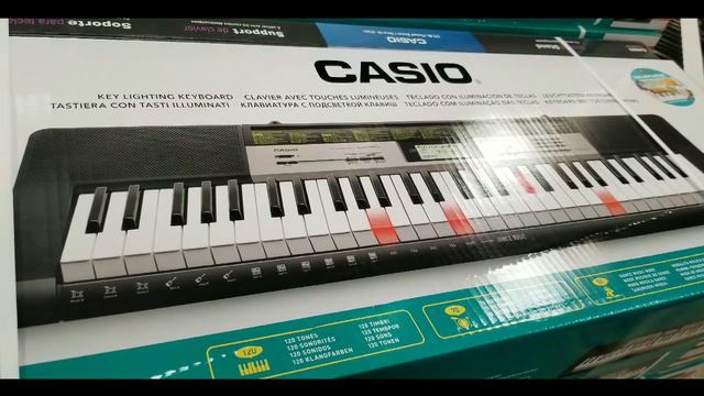 Costco! Casio LK-135ST Lighted Keyboard Digital Piano! $99!!! смотреть онлайн