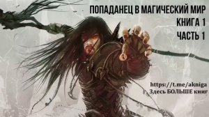 Попаданец в магический мир Книга 1 Часть 1 Аудиокнига