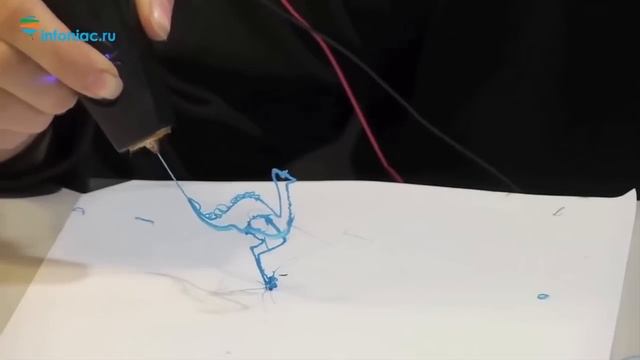 Первая в мире ручка-3D принтер рисует скульптуры в воздухе смотреть онлайн