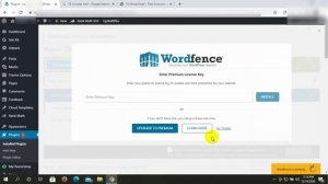 Scan WordPress Website by using Wordfence Plugin