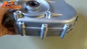 Редуктор LIFAN 173F 192F в сборе,с автомат сцепл  12,вал d22 ,межосев крепеж рас ние 90 мм