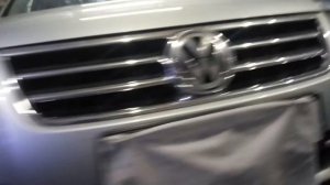 Volkswagen Touareg Часть 1 , замена штатной линзы , замена ламп