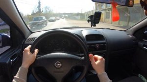 OPEL ASTRA CLASSIC POV TEST DRIVE 4K ВОЖДЕНИЕ ОТ ПЕРВОГО ЛИЦА