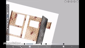 Урок рисования в ibisPaint X | домик в стиле watercolor