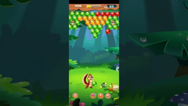 Bubble Shooter - Squirrel Rescue