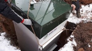 Монтаж септика топас, юнилос, астра. Подготовка котлована