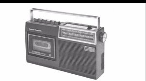 Винтажный национальный  Бумбокс Panasonic AM Radio Cassette RQ-507S-ЯПОНИЯ-1973-1974-год