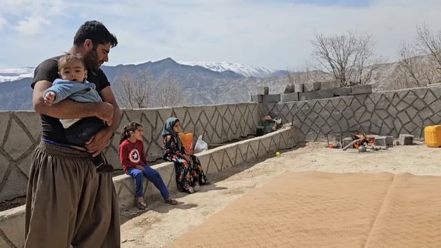 Nomadic Life: Safullah and Arad in Winter Nature - Endless Beginnings