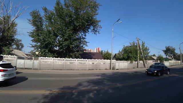 Караганда | от ТГ ТАИР до ост. Волочаевская (от Нов. рынка до ЖК Комфортный Дом) на авт. №43 маршр.