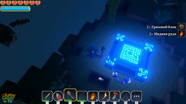про Рыцарей Создаем огромный топор игра   похожая на Minecraft Portal Knights