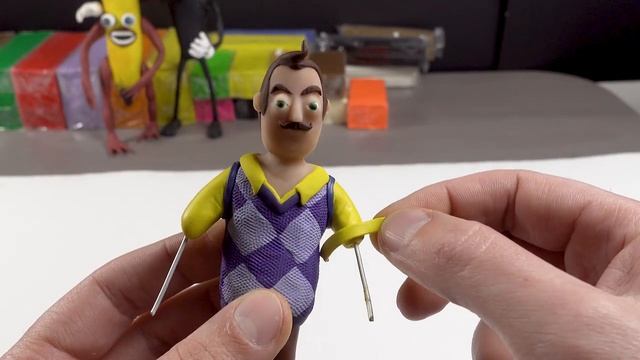 Лепка фигурок из игры _Привет Сосед 2_ _ Лепим Соседа и Гостя из Hello Neighbor 2.mp4 смотреть онлайн