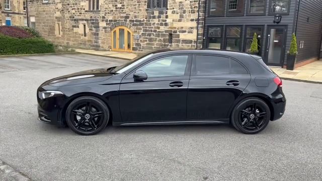 Our Mercedes Benz A180 AMG LINE with full black pack смотреть онлайн