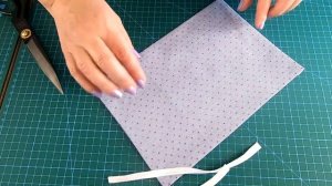 Как сшить маску одним швом за 2 минуты. Самый простой и быстрый способ. How to sew a mask